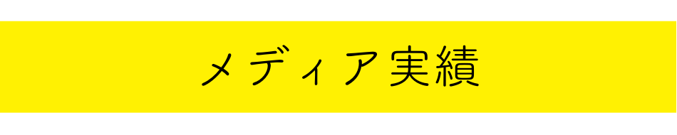 メディア実績